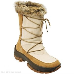 Ulu Crow Rabbit Winter Boot US 8.5